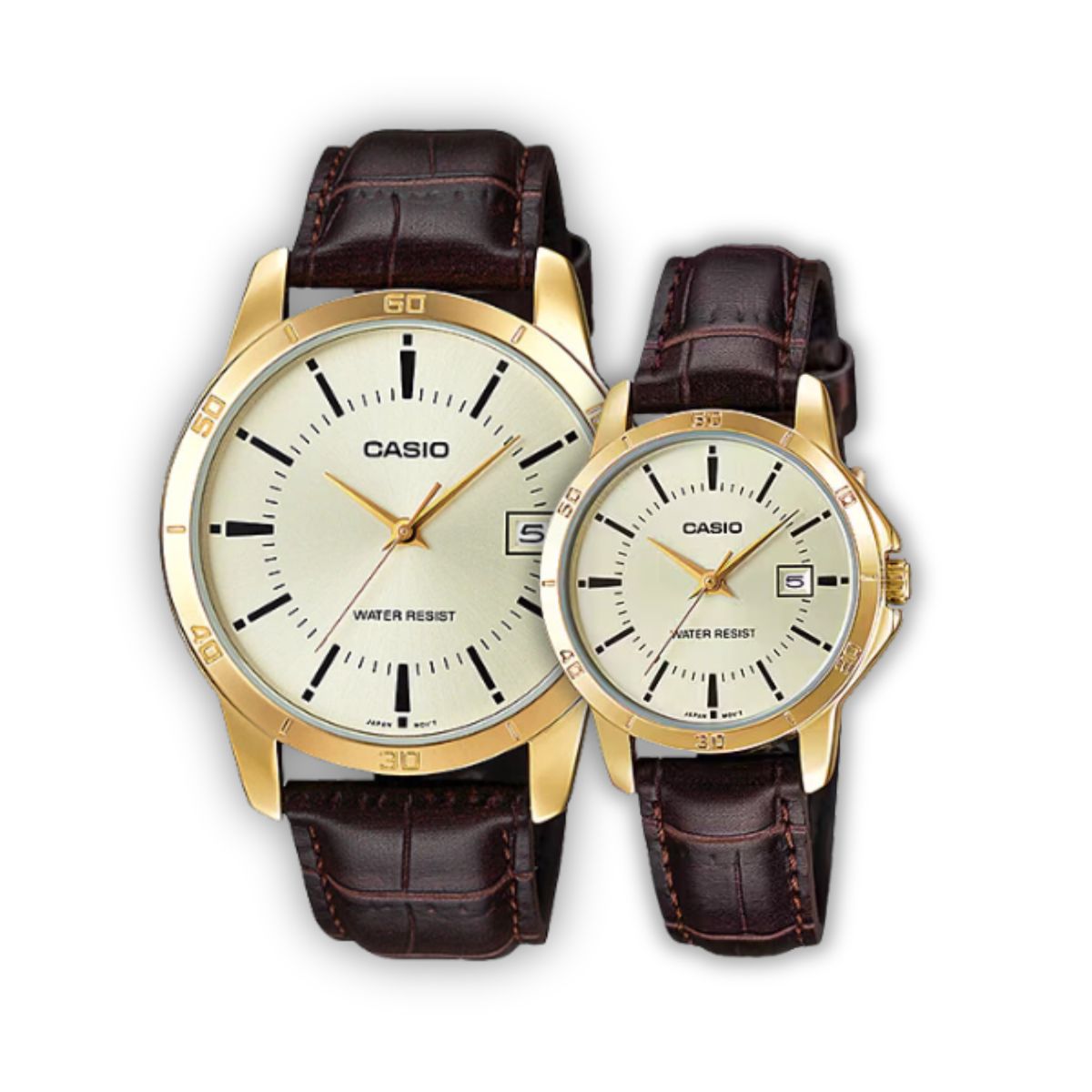 CASIO Couple MTP-V004GL-9A & LTP-V004GL-9A | Online Store in Qatar for ...